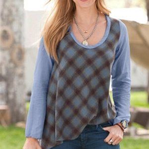 Territory Ahead tote & CP Shades high low shirt Sundance Catalog